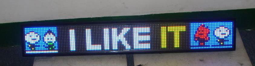 LED Full color moving signs