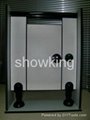 Toilet Partition made of Solid Phenolic Core Panel 1