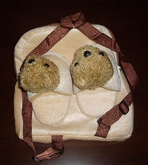 Brown  Bear knapsack