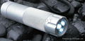 3xLEDs ALU. Pocket Torch (silver) 