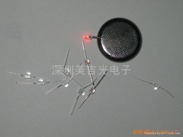 供应SMD 贴片 1.5mm 小蝴蝶 LED 发光二极管 2