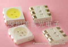 LED 5050 貼片 RGN 七彩 三色