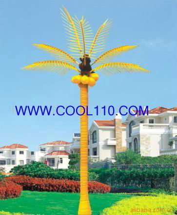 LED coco-nut palm tree lamp PT-05 2