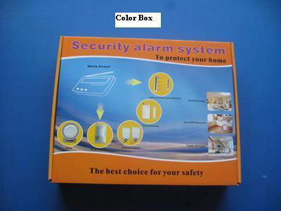 wireless/wired GSM home alarm system  3