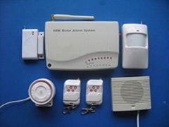 Economical GSM home alarm system 