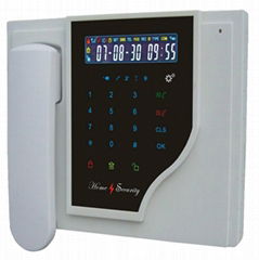 Wireless/wired GSM home alarm system