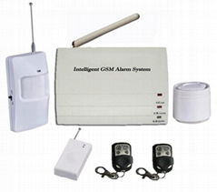 Economical wireless/wired GSM home alarm system (850/900/1800/1900MHZ)