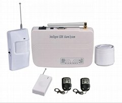 Economical wireless/wired GSM home alarm system (850/900/1800/1900MHZ)