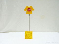 memo clip/label holder/card clip/gift/craft/resin card holder