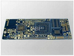 8 layer PCB with buried via manufactured