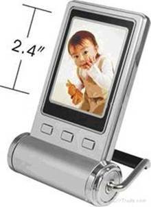 Mini Digital Photo Frame Display MP3 Flash Memory Disk GPS Picture Frame Display 2