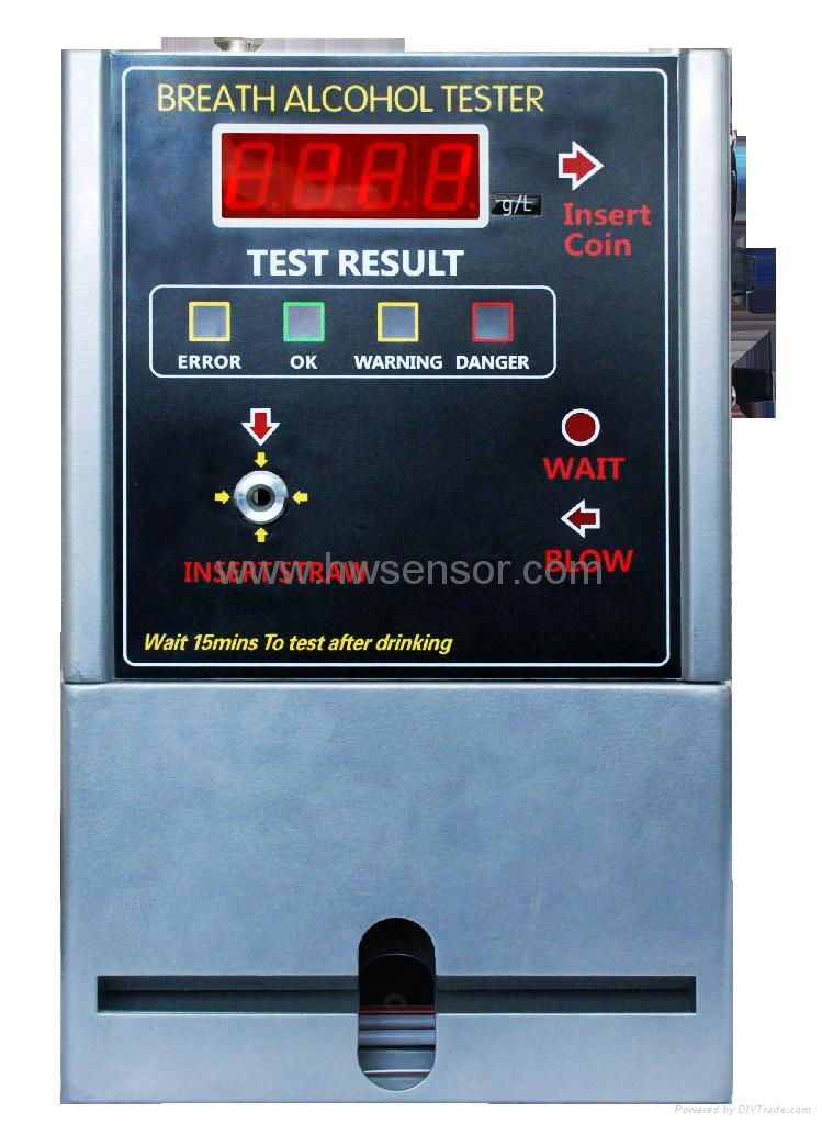 AT319 Coin Operated Vending Breathlyzer