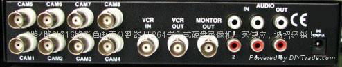 彩色画面8路分割器报价