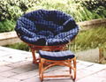 3 Pcs Papasan chair