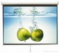projection screen, projector screen, video wall, manual screen, autofixed wall 1
