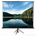 tripod screen, projection screen, projector screen, video wall 1