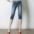 SHORT LADIES JEANS 1