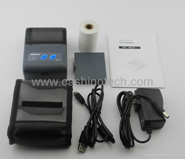 Cashino PTP-II 2013 New 2 inch bluetooth printer with black mark sensor  5