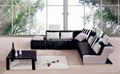 leather match fabric sofa 3