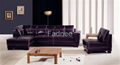 leather match fabric sofa 4