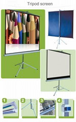 Tripod screen