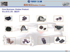 Vehicles rubber products