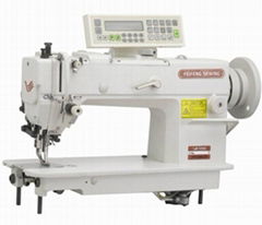 top & bottom feed lockstitch sewing machine