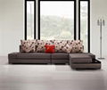 upholstered modern fabric leisure sofa 1