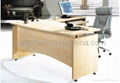 office manager computer wooden table 5