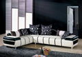 sofa, leather sofa, modern sofa, L sharp