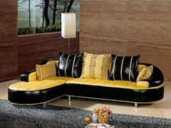 modern leather corner sofa