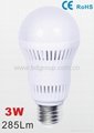3w LED bulb E27 230V