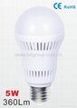 5w LED bulb E27 230V