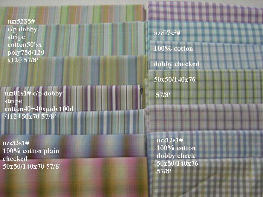 100% cotton y/d fabrics