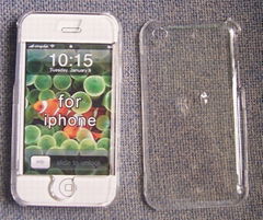 Crystal case for apple Iphone