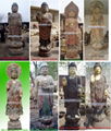 wooden buddhas