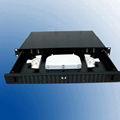 Fiber patch panel with drawer, SC, 24 port.