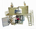 Downward Blowing Machine and Three layer Water cooled PP Film Blowing Machine 1