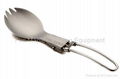 Titanium Spork and tableware