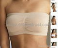 double sides Bandeau bra with removal