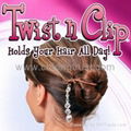 Twist N Clip Black&brown Magic Hair Clip  1