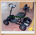 Electric single seater golf carts from
