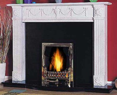 Marble Fireplace mantel