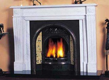 Marble Fireplace mantel 4