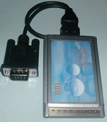 single port serial rs232 PCMCIA card