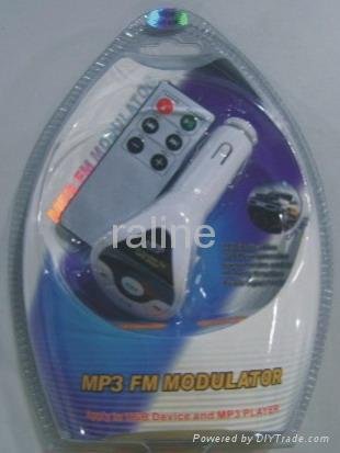 Car MP3/ FM Modulator