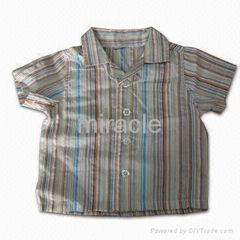 Chilren's Yarn-dyed Stripe Shirt