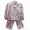 Children's Pajamas Chest Pocket& Full Placket 1