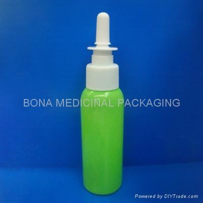 100ml PET Bottle with Nasal Sprayers