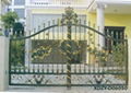 iron gate/handrails